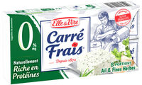 Carré Frais 0% Ail & Fines Herbes