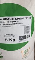 Farine de grand épeautre demi-complète