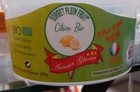 Sorbet citron bio