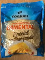 Queso emmental. Especial gratinar/fundir