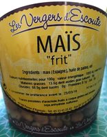 Maïs frit
