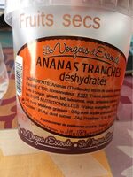 Ananas tranchés déshydratés