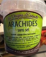 Arachides sans sel