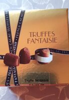 Truffes fantaisie fèves de cacao