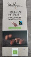 Truffes Fantaisie biologique nature