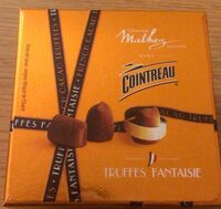 Truffe fantaisie au cointreau