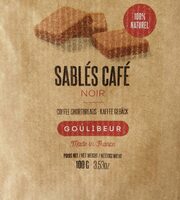 Sablés café - NOIR