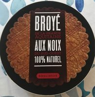 Broyé au noix 100% naturel