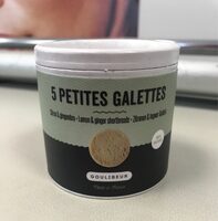 Petites galettes Citron gingembre