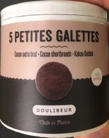 Petites galette Goulibeur Cacao extra brut