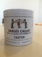 Croc sucré sablés au cacao