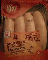 Saucisses blanche emmental Spécial Grill