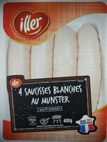 Saucisse blanche au munster