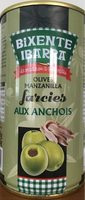 Olives Manzanilla farcies aux anchois