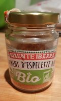 Piment d'espelette AOP