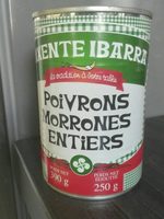 Poivrons morrones entiers