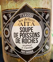 Soupe De Poissons De Roches Au Piment D'espelette