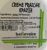 Creme fraiche epaisse