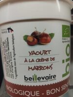 Yaourt a la crème de marrons
