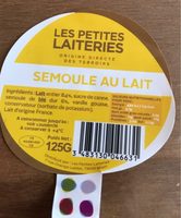 Semoule au lait