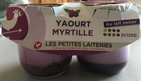 Yaourt Myrtille au Lait Entier