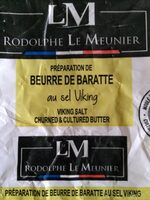 Préparation de beurre de baratte