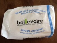 Beurre cru à la baratte bois demi-sel croquant