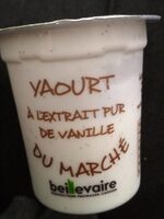 Yaourt à l'extrait pur de Vanille