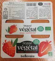 Brassé végétal à l'avoine - Fraise