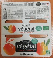 Brassé végétal à l'avoine - Abricot