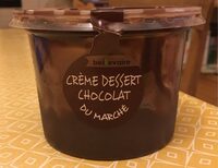 Crème dessert chocolat du marché