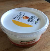 Fromage frais sucré aux fruits abricot