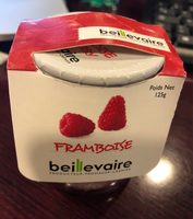 Yaourt Nature sur Fruits Framboise