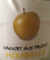 Yaourt aux fruits Mirabelle