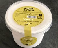 Fromage blanc vanille