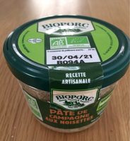 Pate De Campagne Aux Noisettes