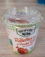 Rillettes de poulet rôti en cocotte