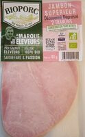 Jambon supérieur decoue degraisse