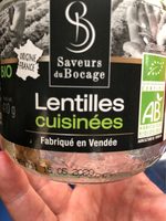 Lentilles Cuisinées