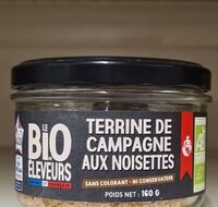 Terrine de campagne aux noisettes