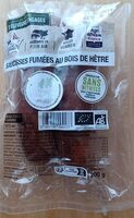 Saucisses fumées au bois de hêtre