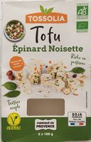 Tofu Epinard Noisette