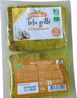 Tofu grillé à l'Indienne