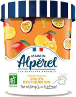 Sorbet artisanal fruits exotiques