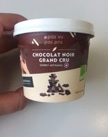 Sorbet artisanal chocolat noir grand cru