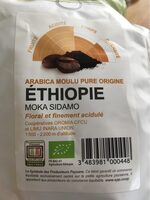 Cafe Ethiopie Moka Sidamo Arabica Filtre