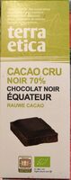 Cacao cru noir 70%