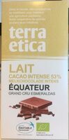 Chocolat Lait Equateur 53%