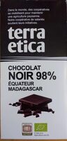 Chocolat noir 98%