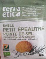 Sablé petit épeautre pointe de sel